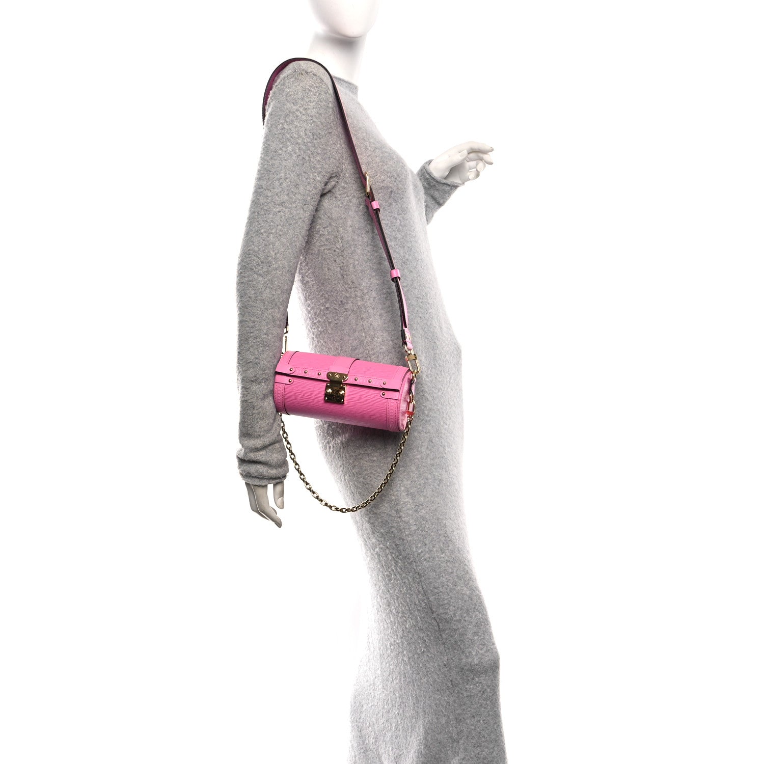 Louis Vuitton Epi Papillon Trunk Rose