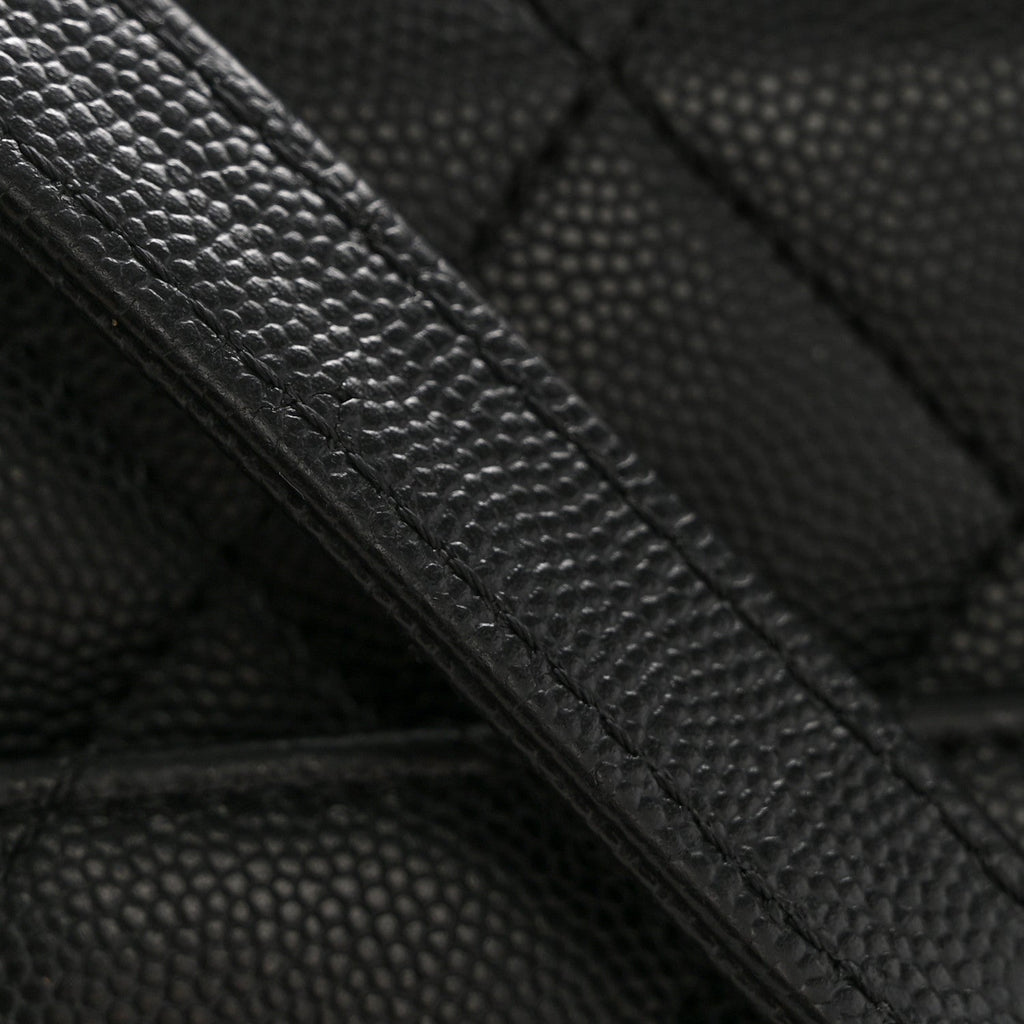 Chanel Caviar Quilted Large Business Affinity Flap Black