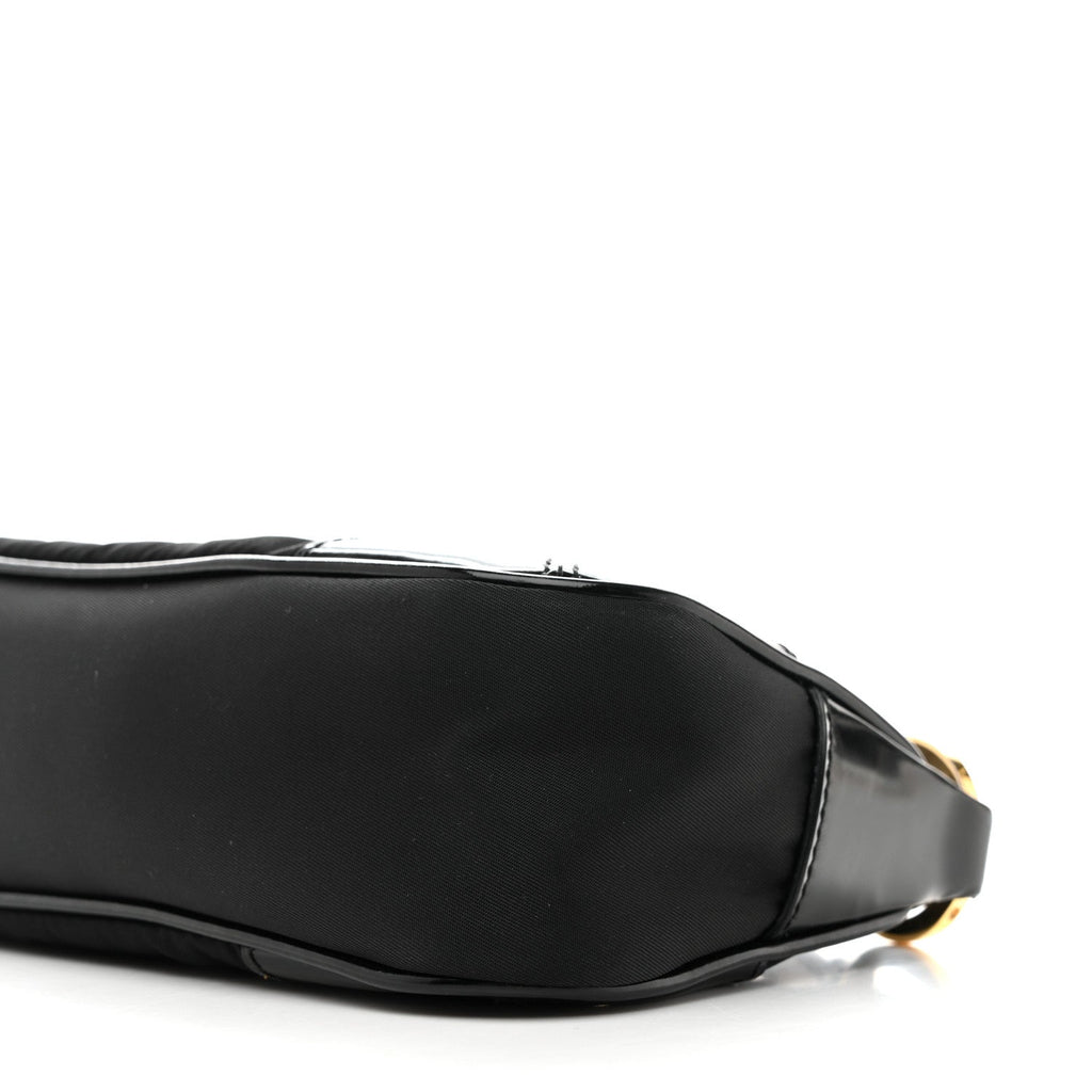 Prada Re-Nylon Spazzolato Re-Edition 2002 Shoulder Bag Black