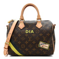 Louis Vuitton Monogram My World Tour Speedy Bandouliere 25