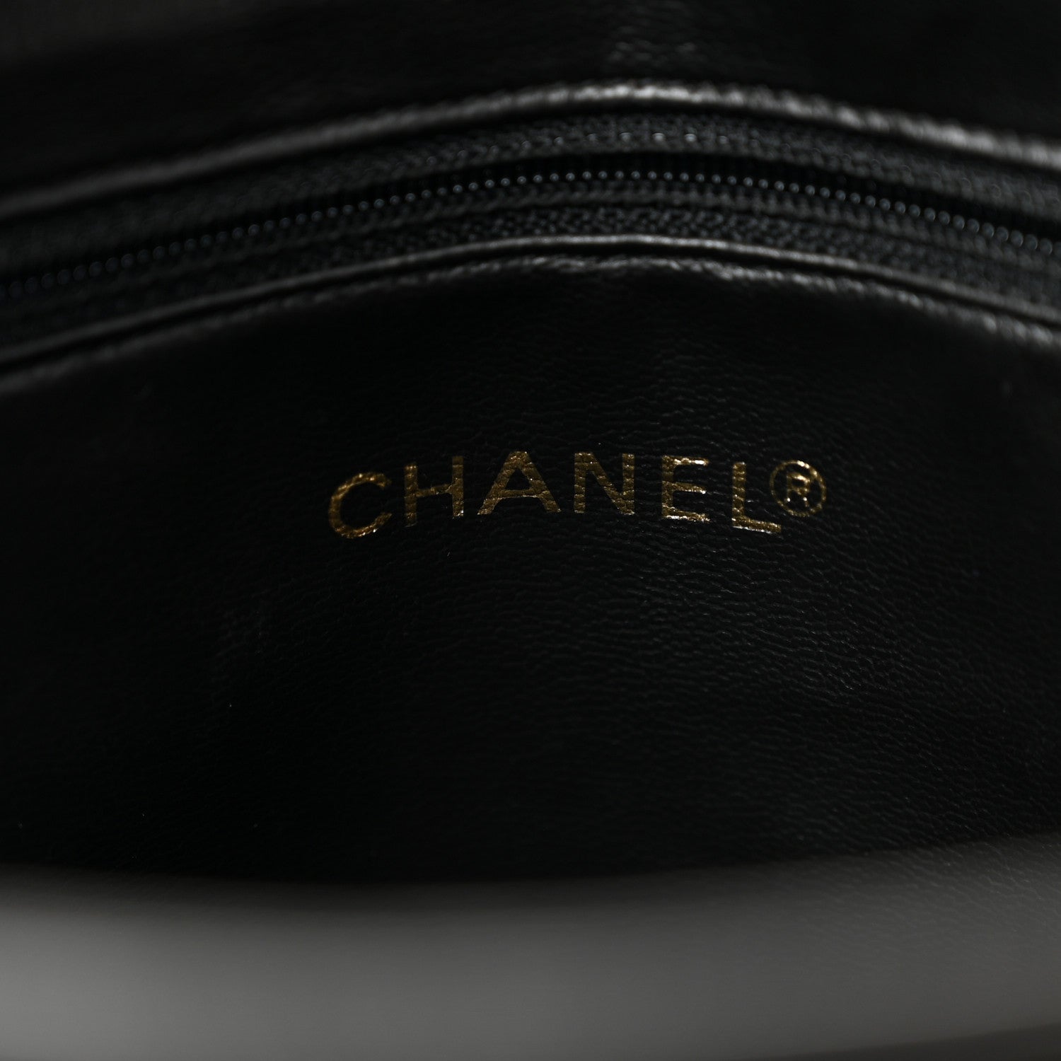 Chanel Lambskin Triple CC Shoulder Bag Black