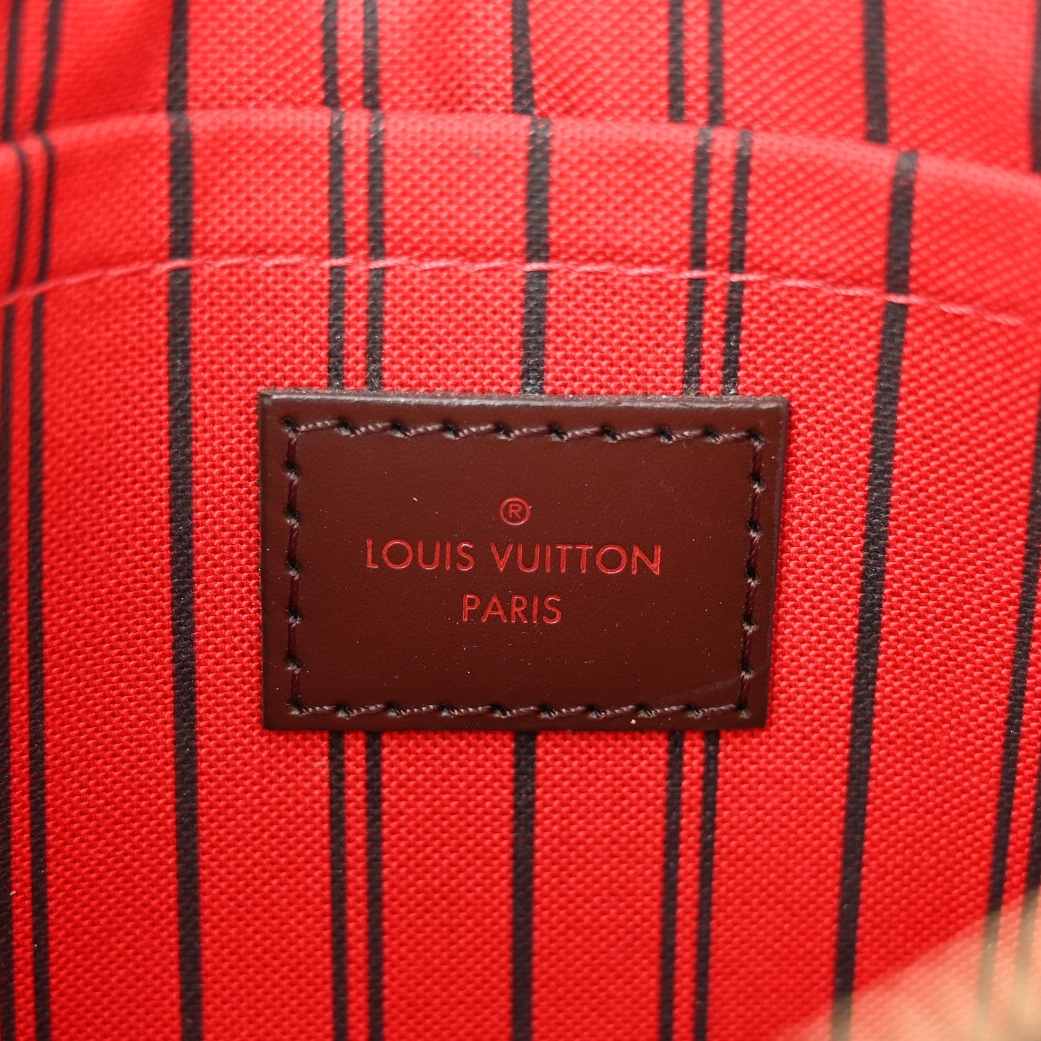 Louis Vuitton Damier Ebene Neverfull MM GM Pochette