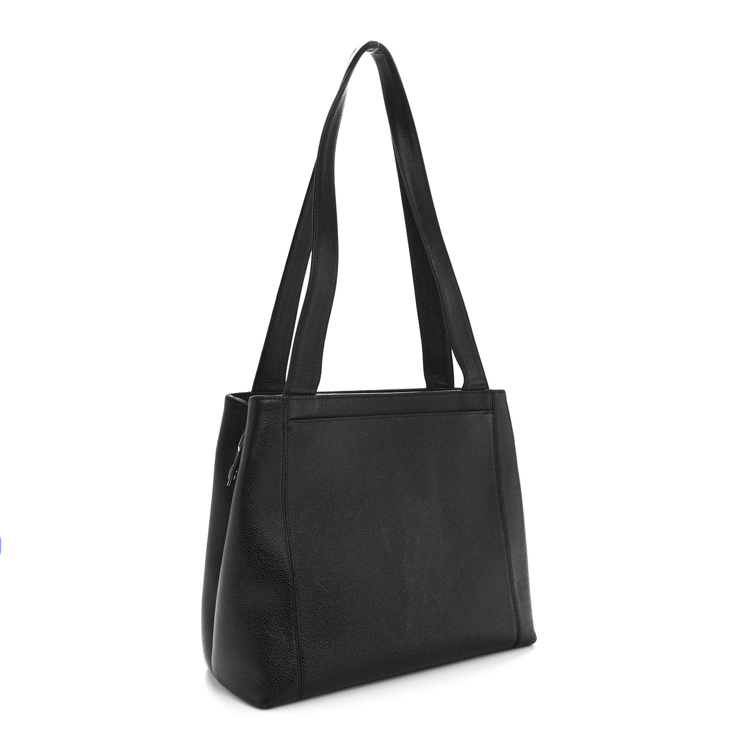 Chanel Caviar Shoulder Bag Black