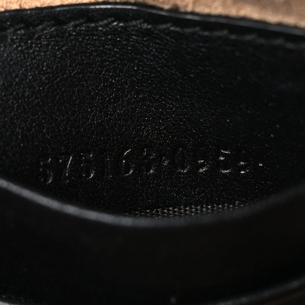 Gucci Calfskin Matelasse Mini GG Marmont 2.0 Bucket Bag Black