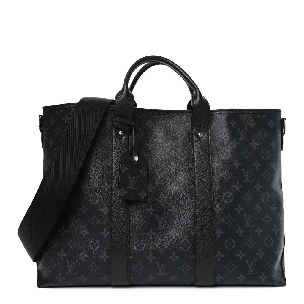 Louis Vuitton Monogram Eclipse Taigaramma Weekend Tote NM