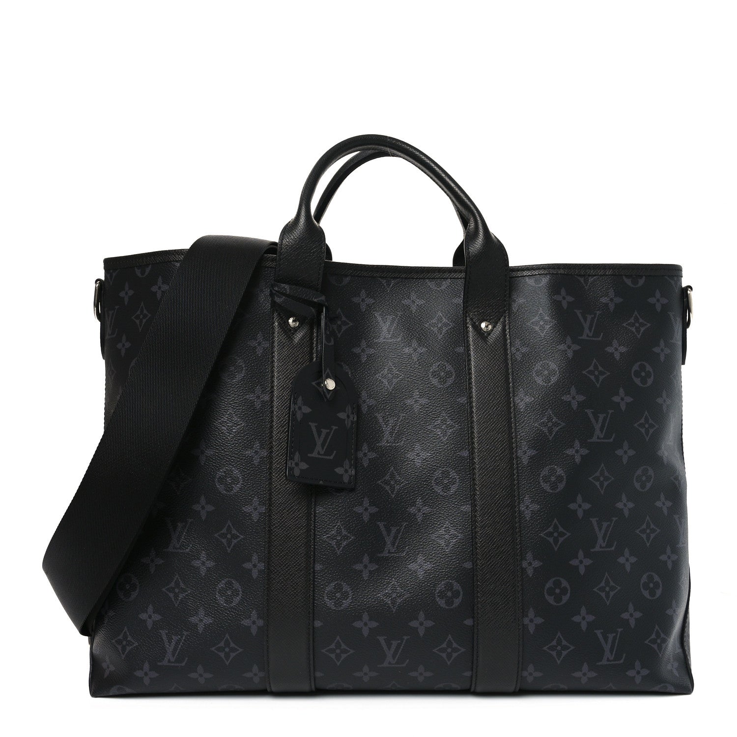 Louis Vuitton Monogram Eclipse Taigaramma Weekend Tote NM
