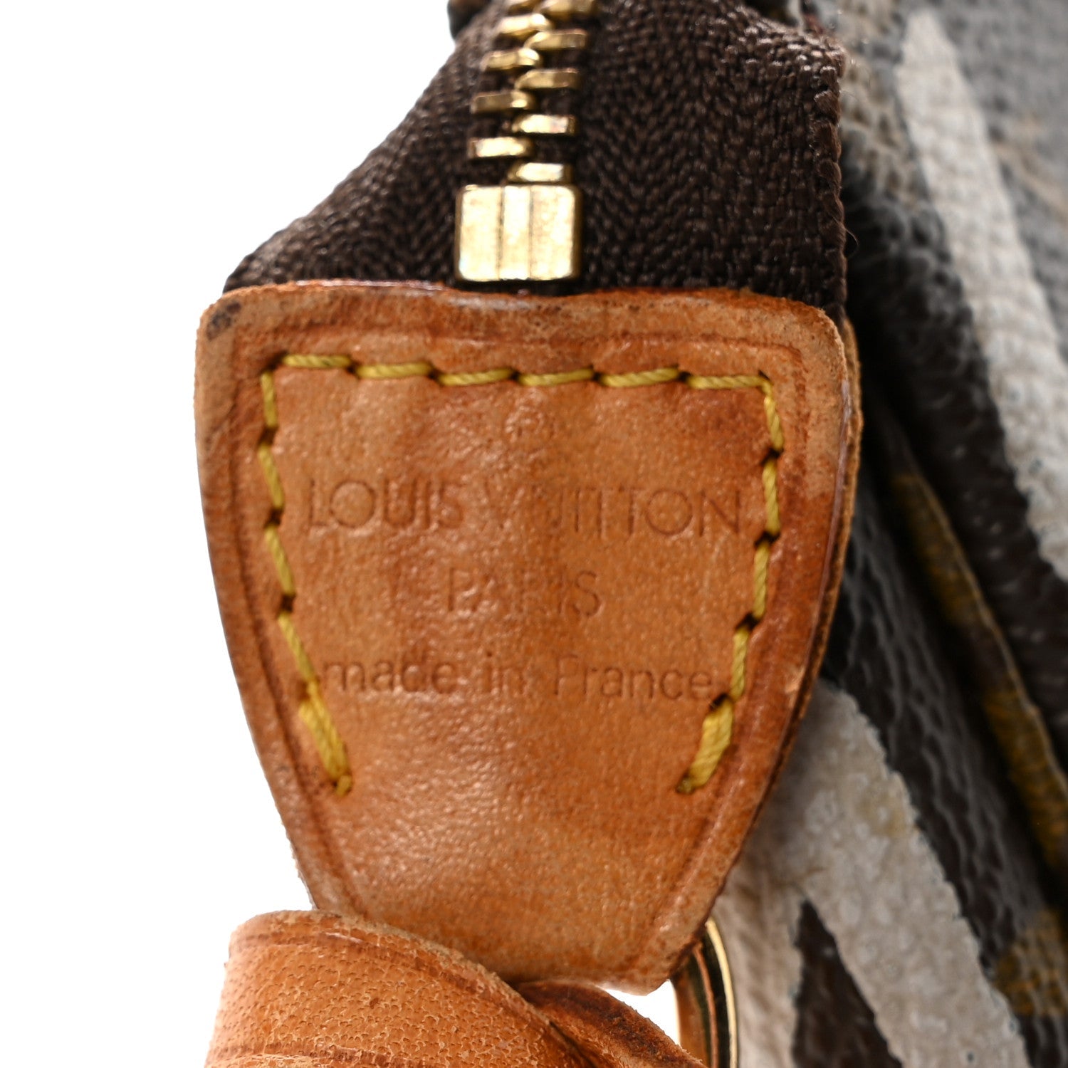 Louis Vuitton Monogram Graffiti Pochette Accessories Silver