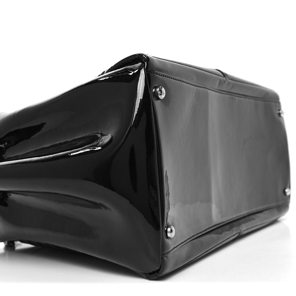 Chanel Vinyl Coco Ming Tote Black