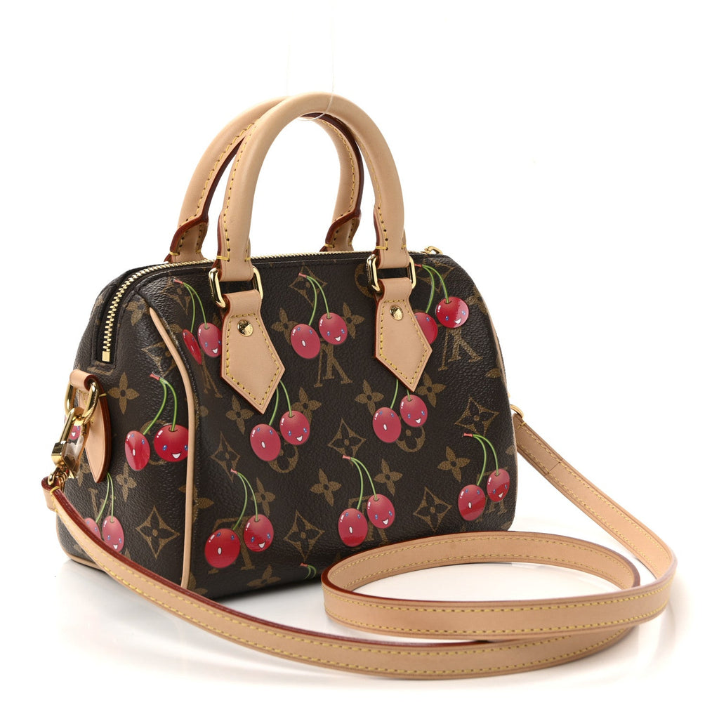 Louis Vuitton LV X TM Monogram Cerises Speedy Bandouliere 20
