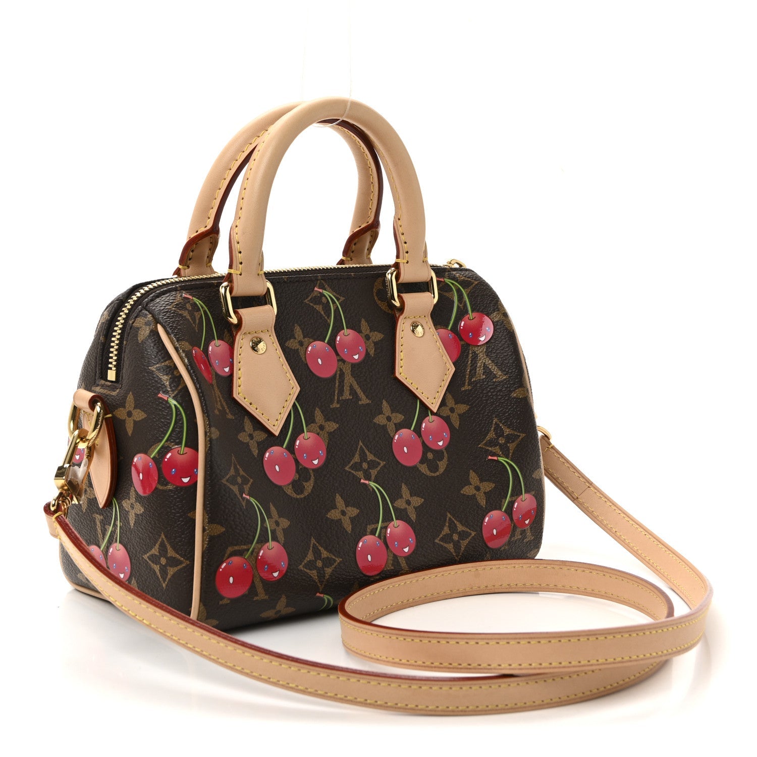 Louis Vuitton LV X TM Monogram Cerises Speedy Bandouliere 20