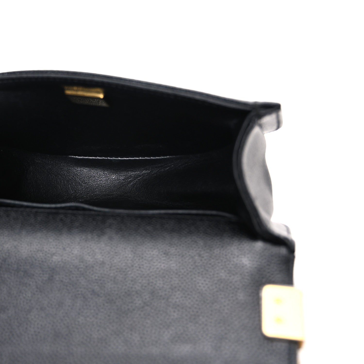 Chanel Caviar Quilted Small Boy Messenger Bag Black