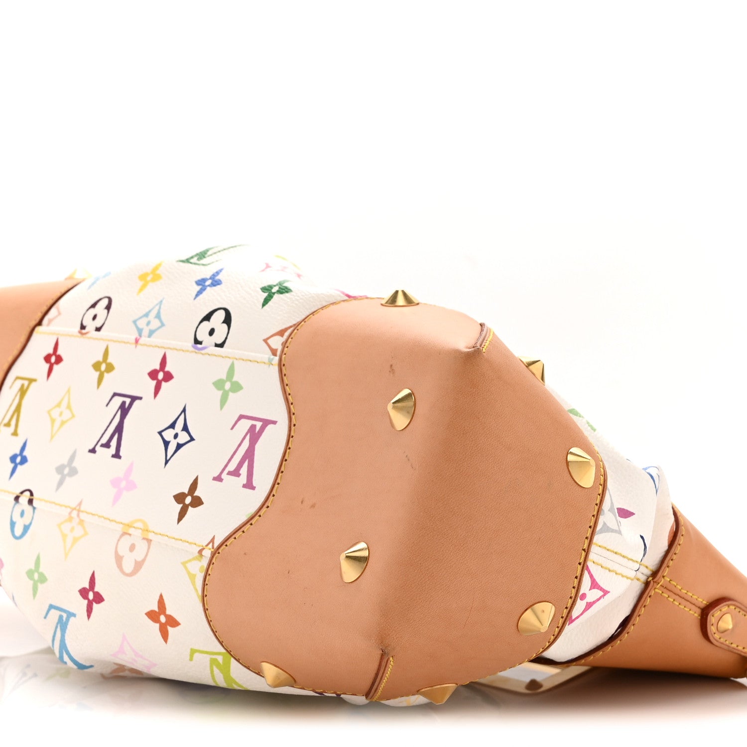 Louis Vuitton Monogram Multicolor Judy MM White