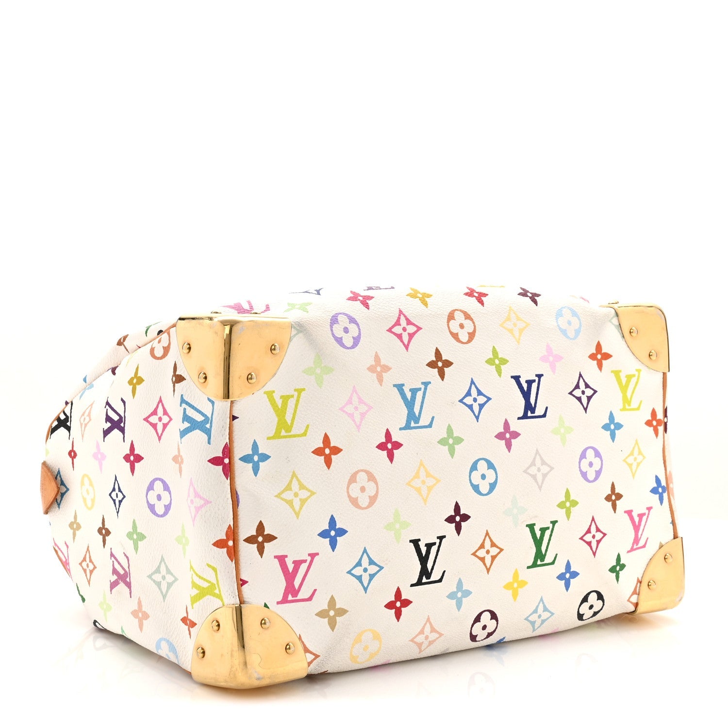 Louis Vuitton Monogram Multicolor Speedy 30 White