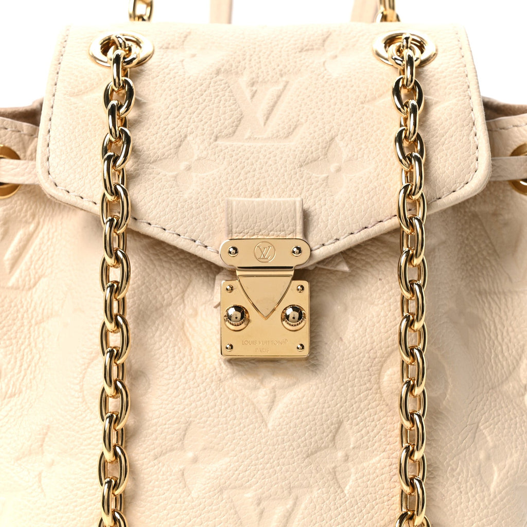 Louis Vuitton Empreinte Nano Noe Backpack Creme