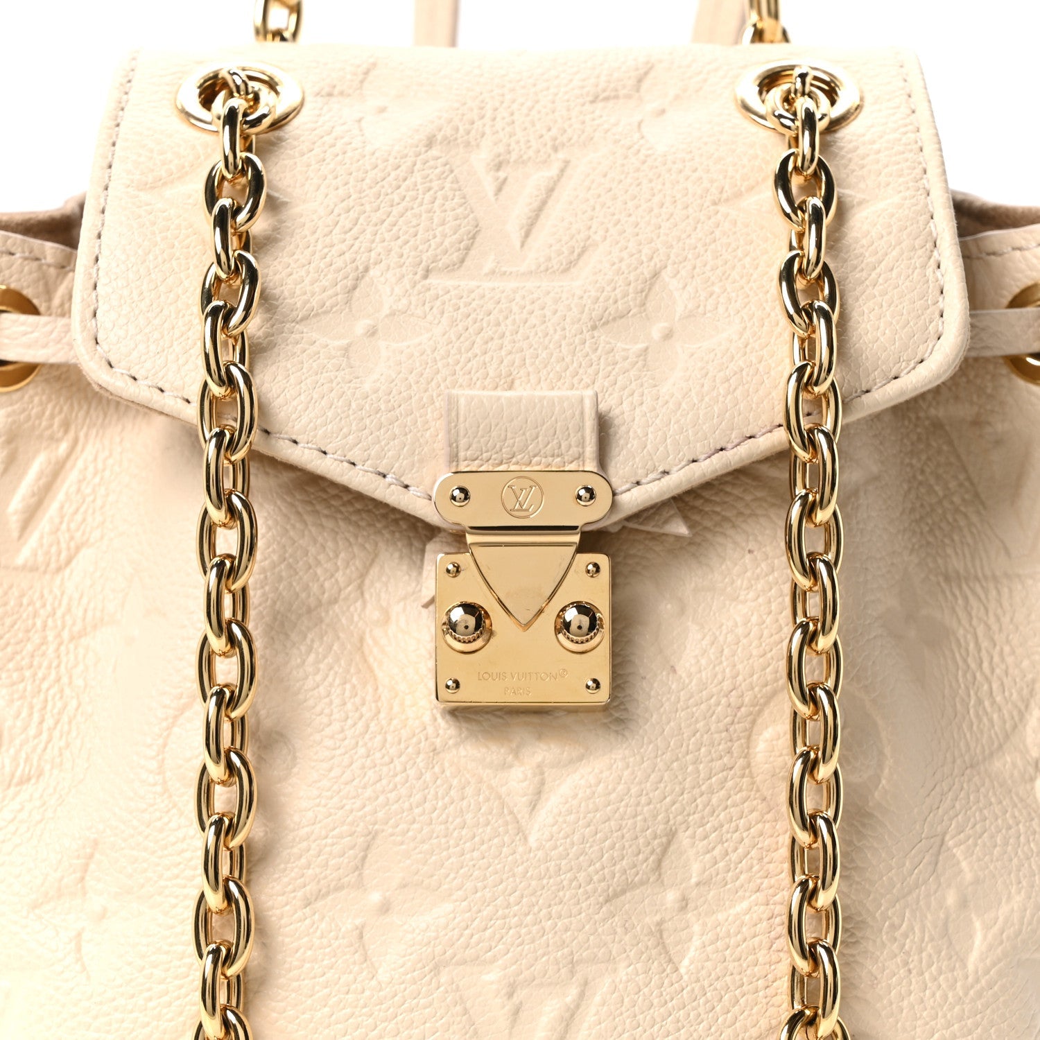 Louis Vuitton Empreinte Nano Noe Backpack Creme