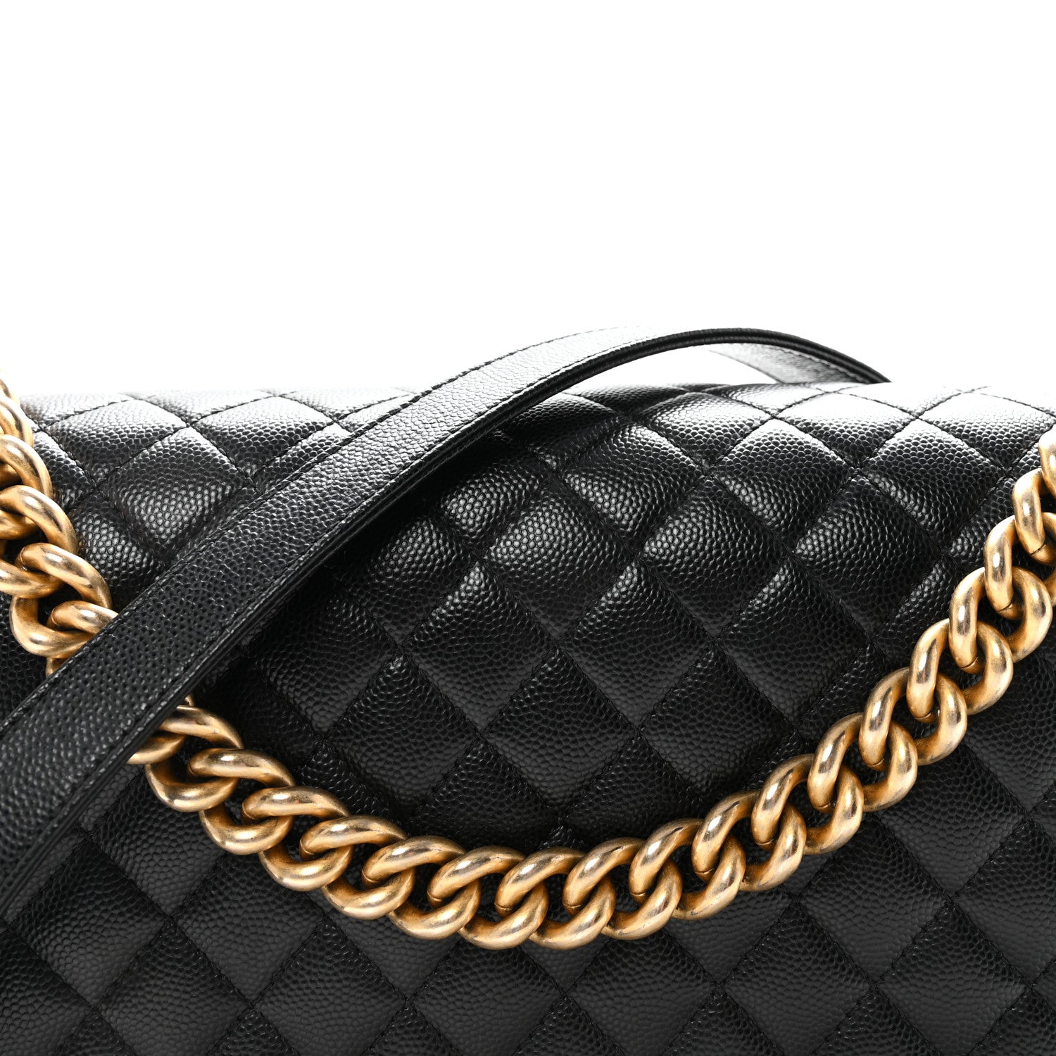 Chanel Caviar Quilted New Medium Boy Flap Black