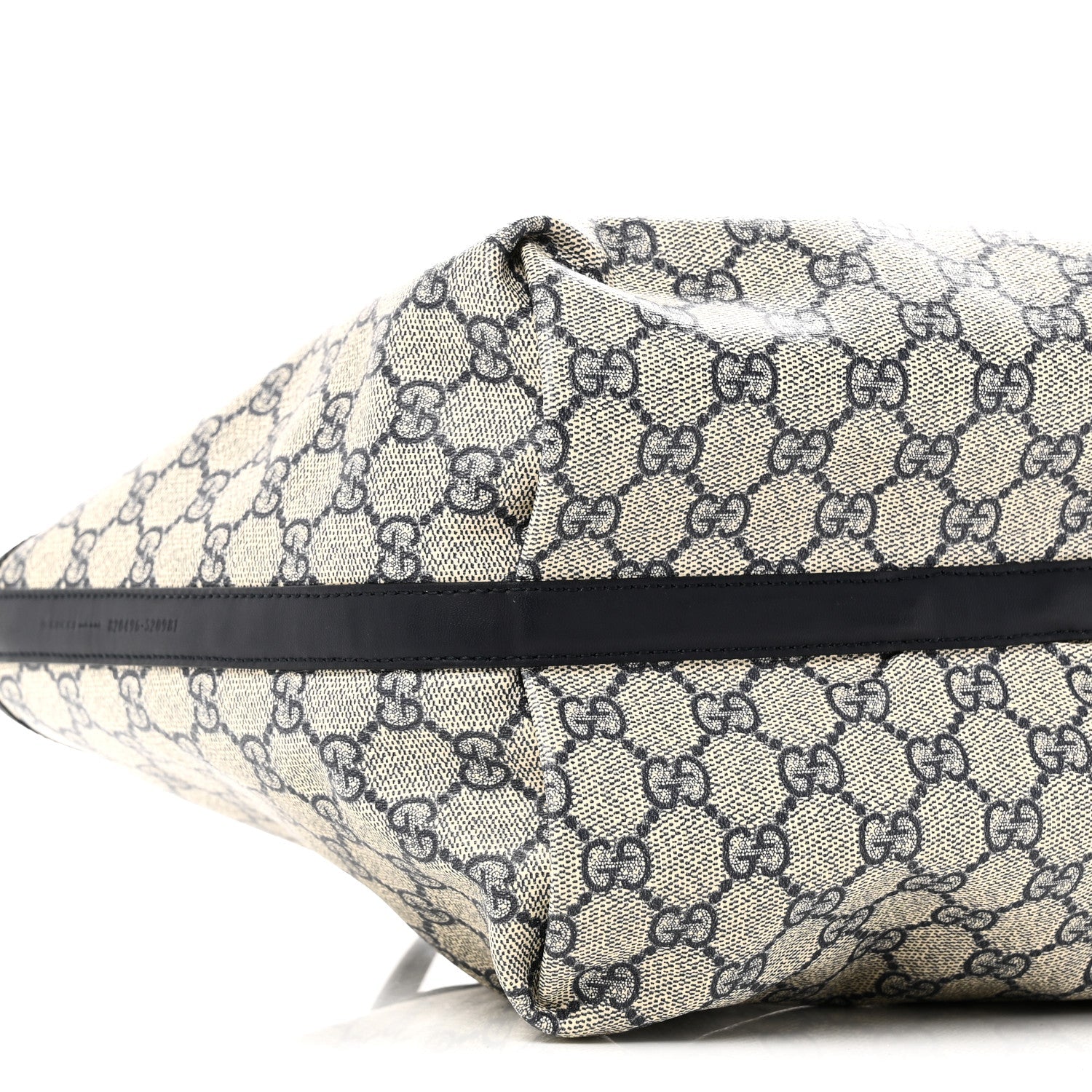 Gucci GG Supreme Monogram Denim Small Totissima Reversible Tote Beige Blue