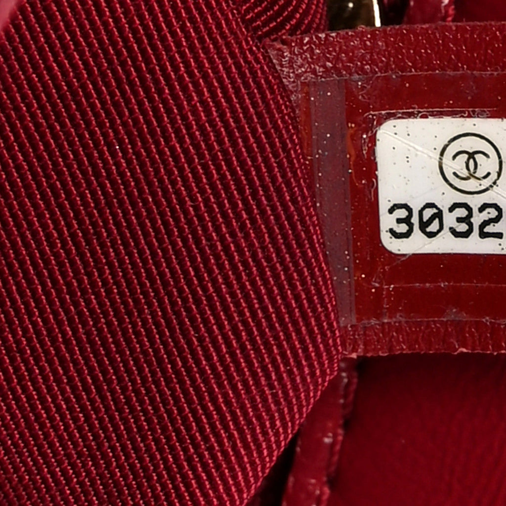 Chanel Shiny Lambskin Quilted Small Fashion Therapy Flap Bag Red