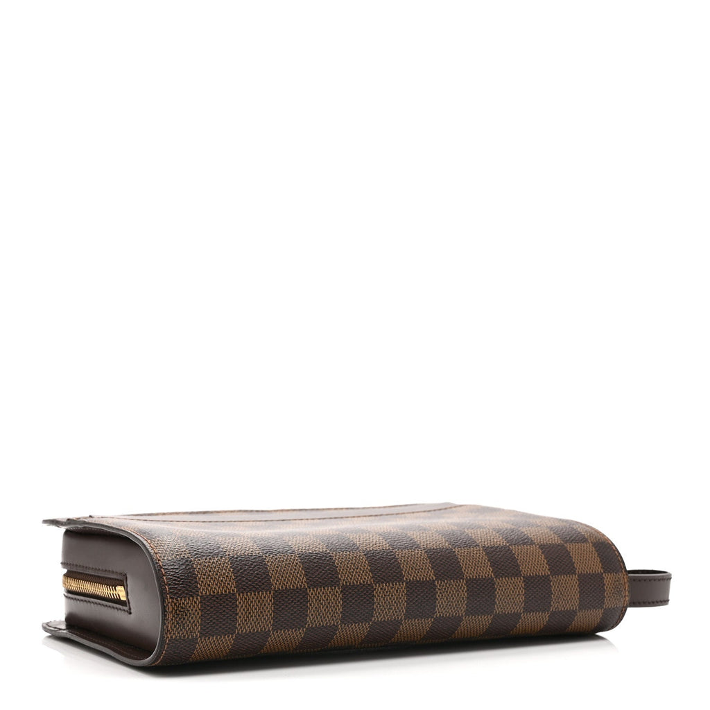 Louis Vuitton Damier Ebene Pochette Saint Louis Clutch