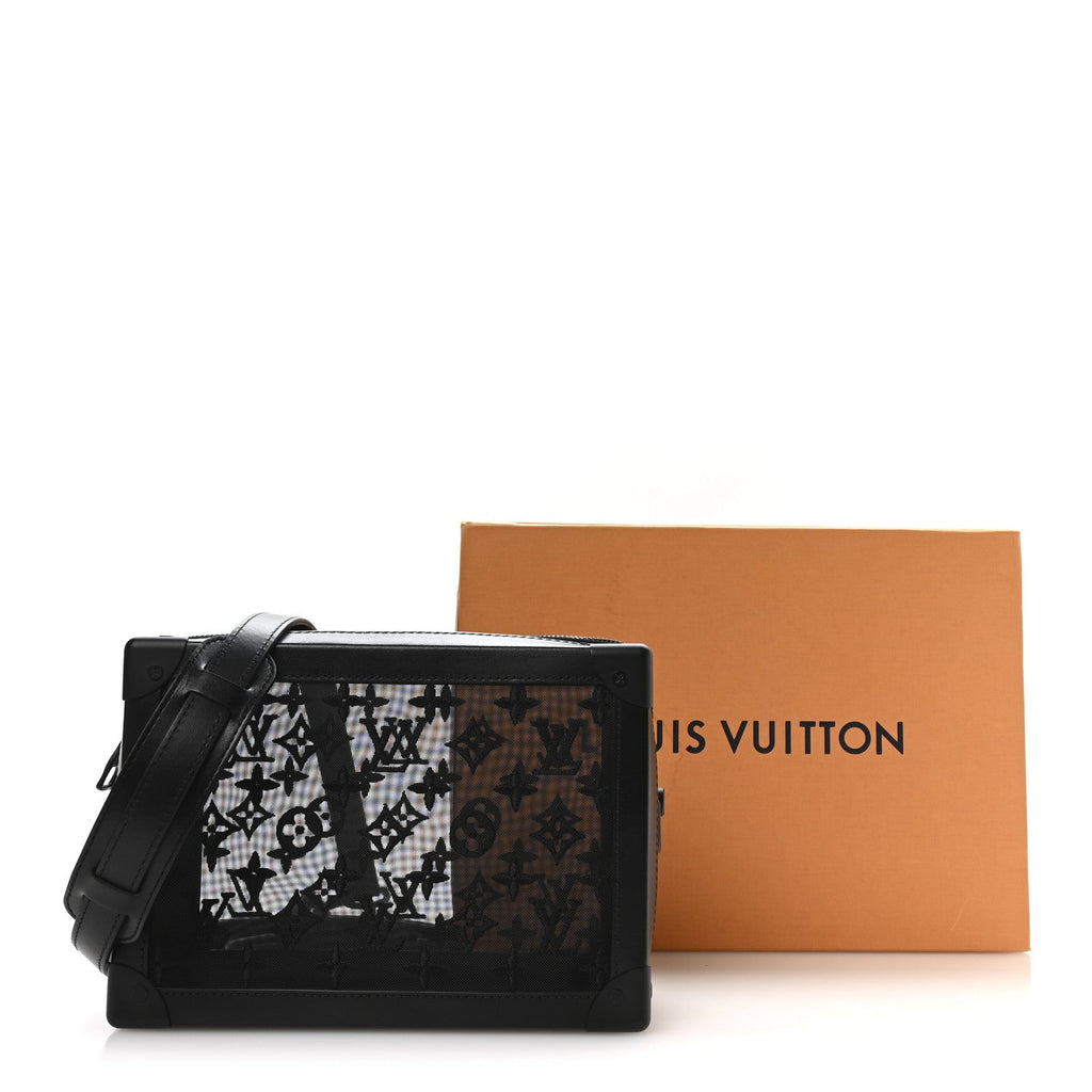 Louis Vuitton Monogram See Through Soft Trunk Black