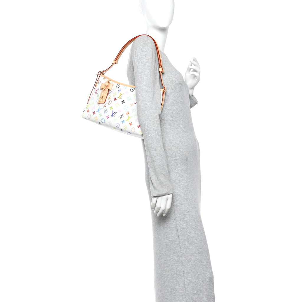 Louis Vuitton LV X TM Monogram Multicolor CarryAll East West White