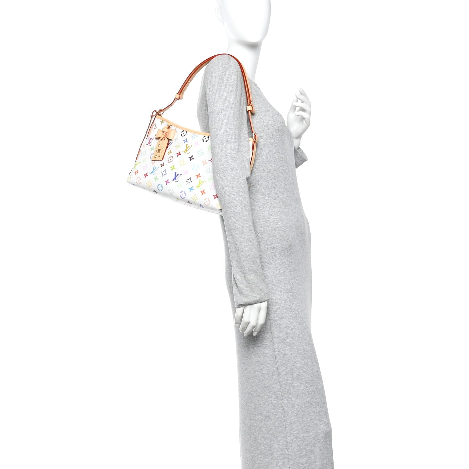 Louis Vuitton LV X TM Monogram Multicolor CarryAll East West White