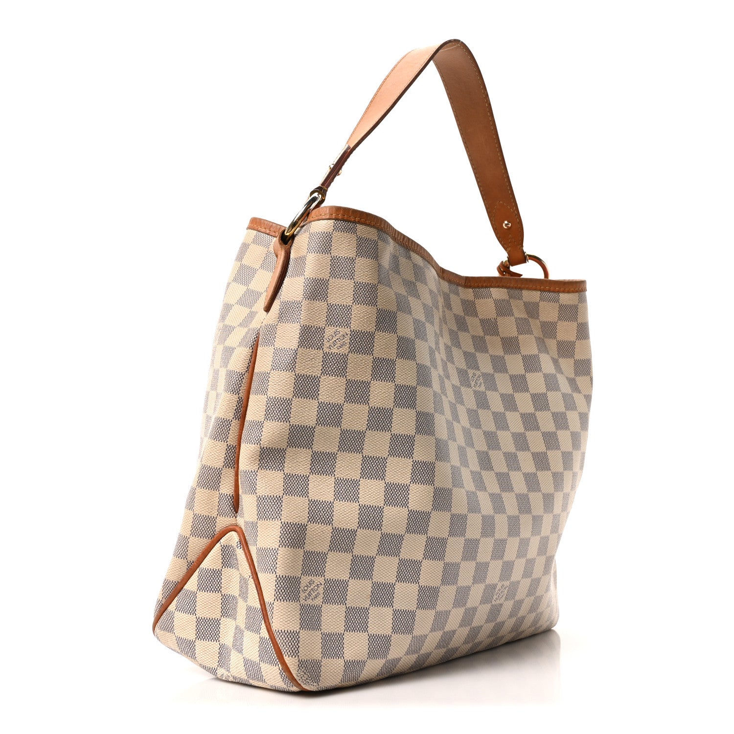 Louis Vuitton Damier Azur Delightful MM Pink