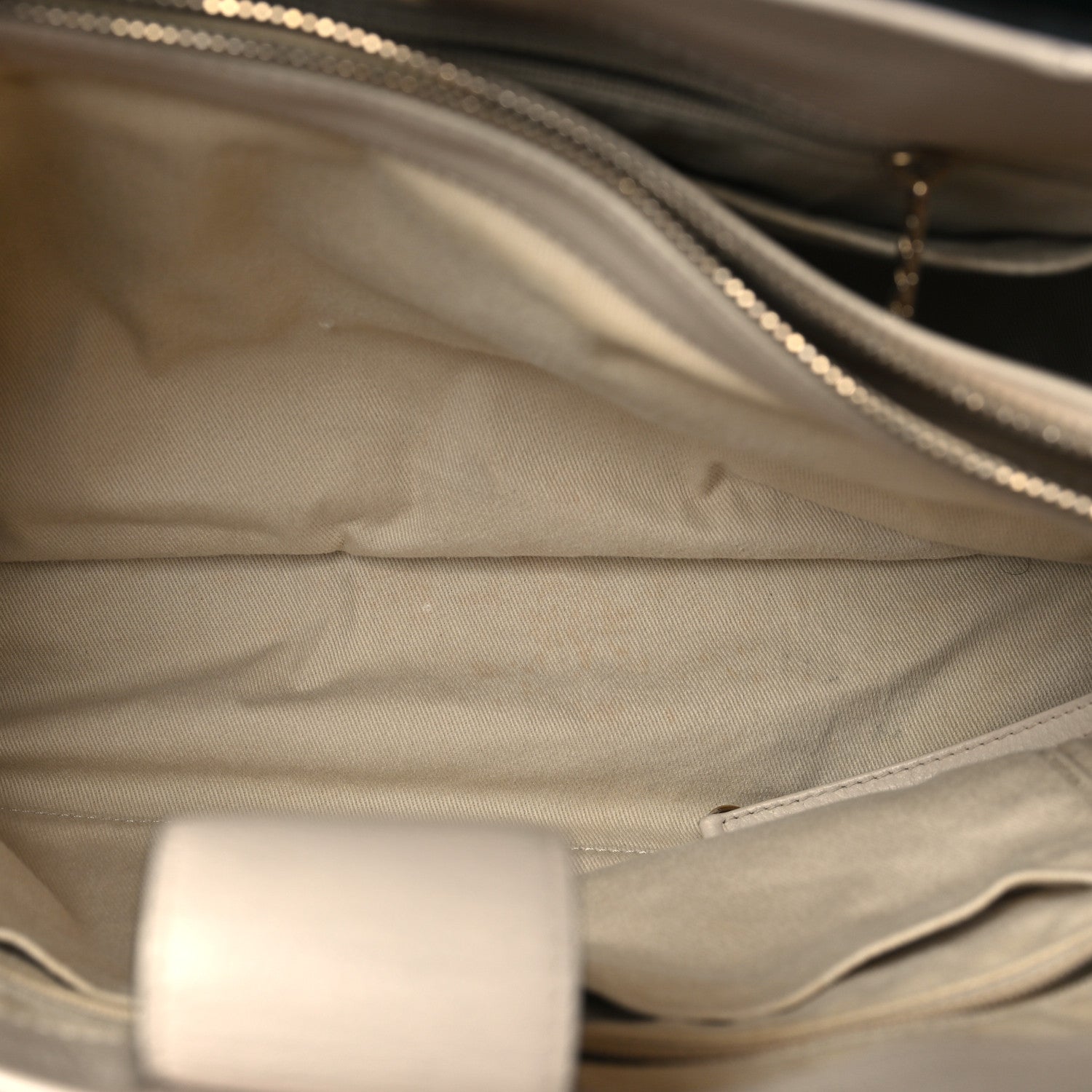 Chanel Grained Calfskin Medium Bi-Color Neo Executive Shopper Tote Black Beige