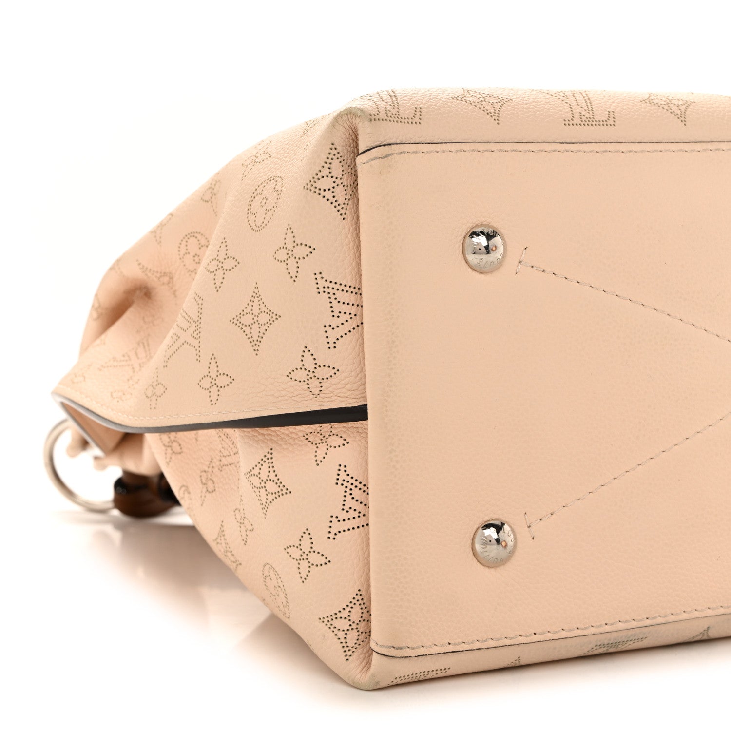 Louis Vuitton Mahina Carmel Hobo Creme