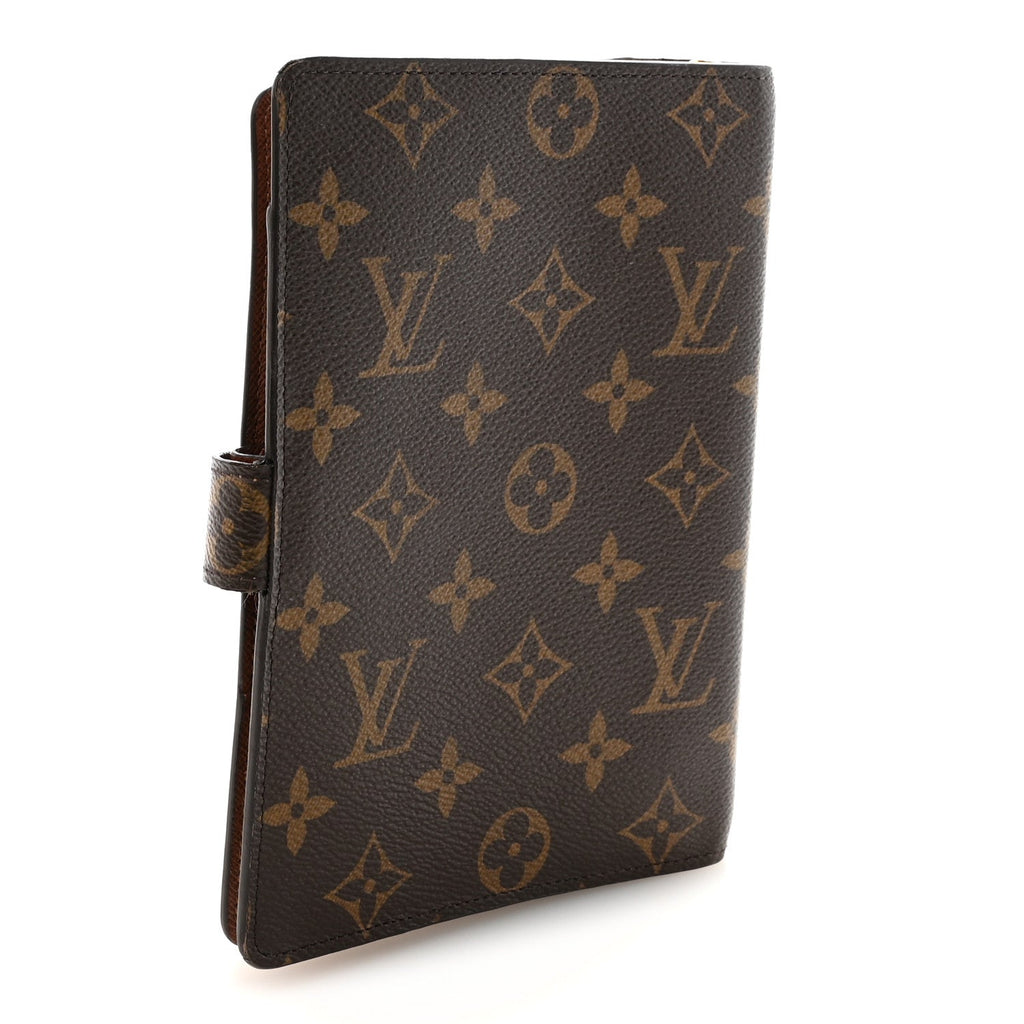 Louis Vuitton Monogram Medium Ring Agenda Cover