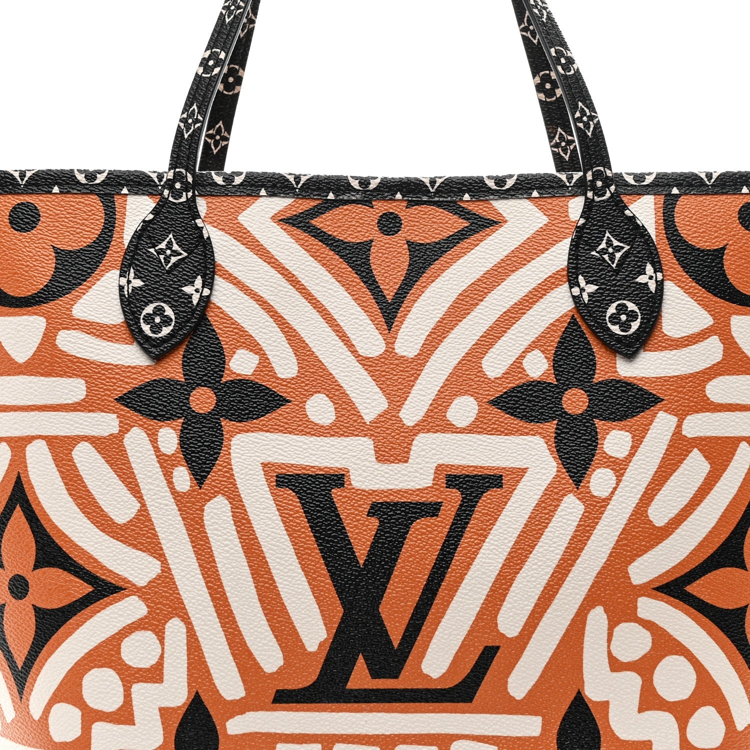 Louis Vuitton Monogram Giant Crafty Neverfull MM Creme Caramel