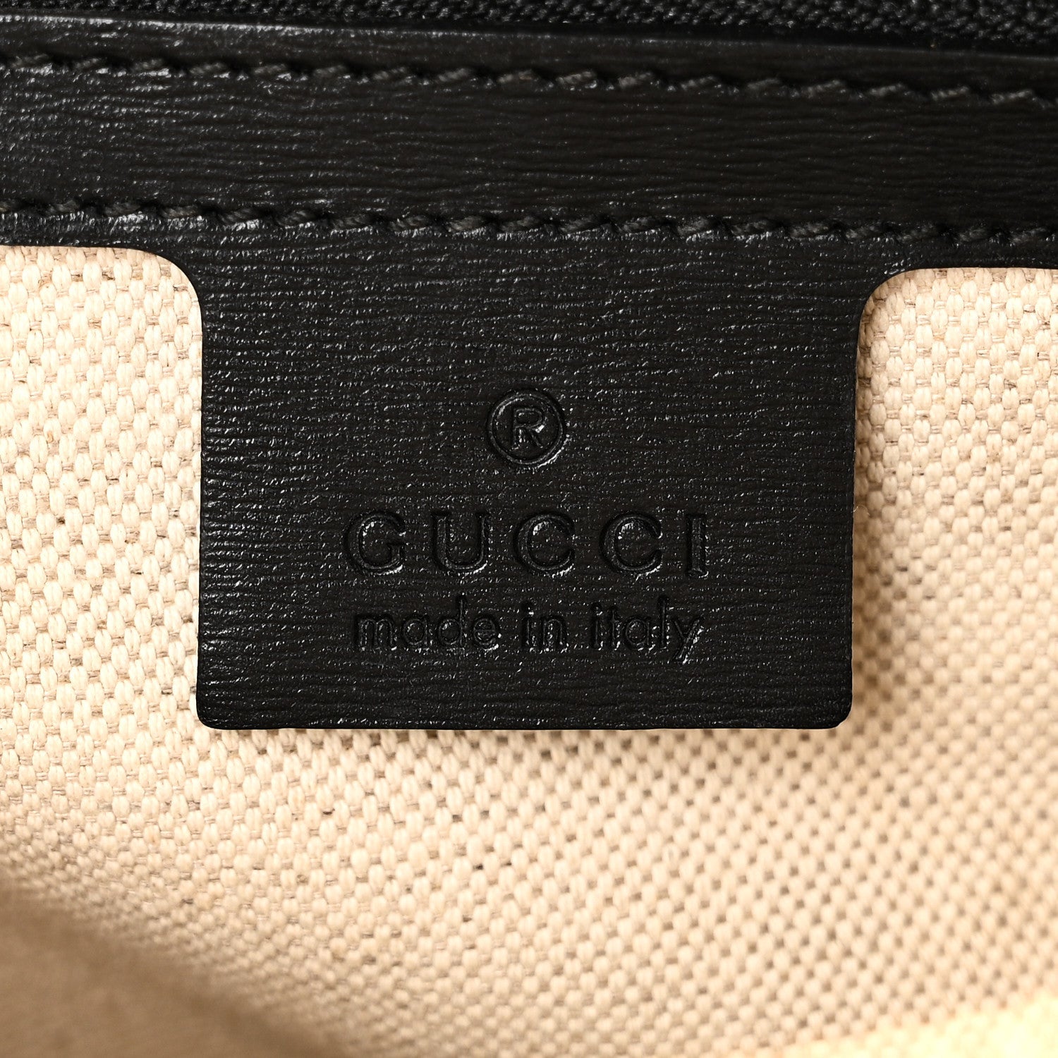 Gucci Boarded Plutone Calfskin Small Horsebit 1955 Top Handle Bag Black
