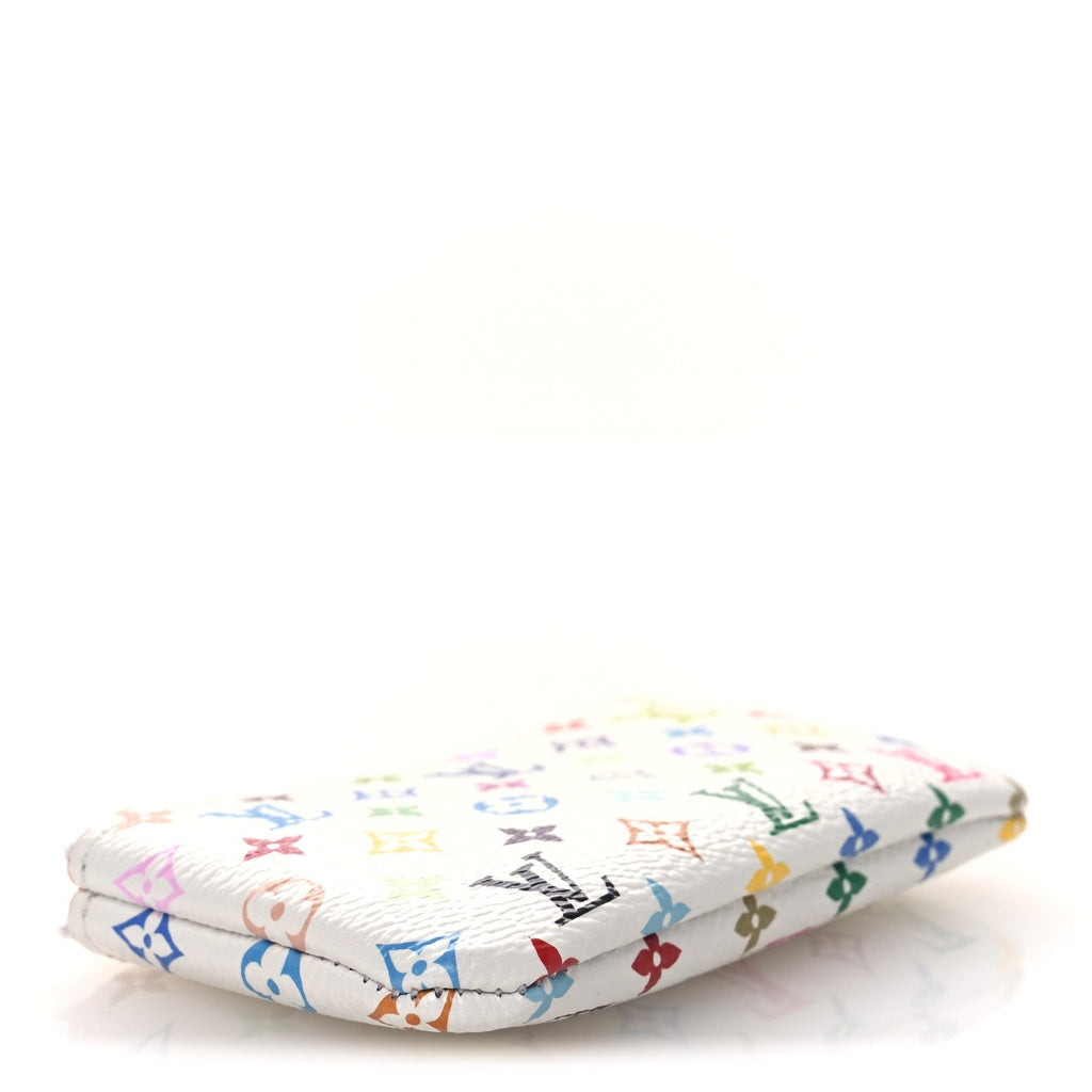 Louis Vuitton LV X TM Monogram Multicolor Key Pouch White
