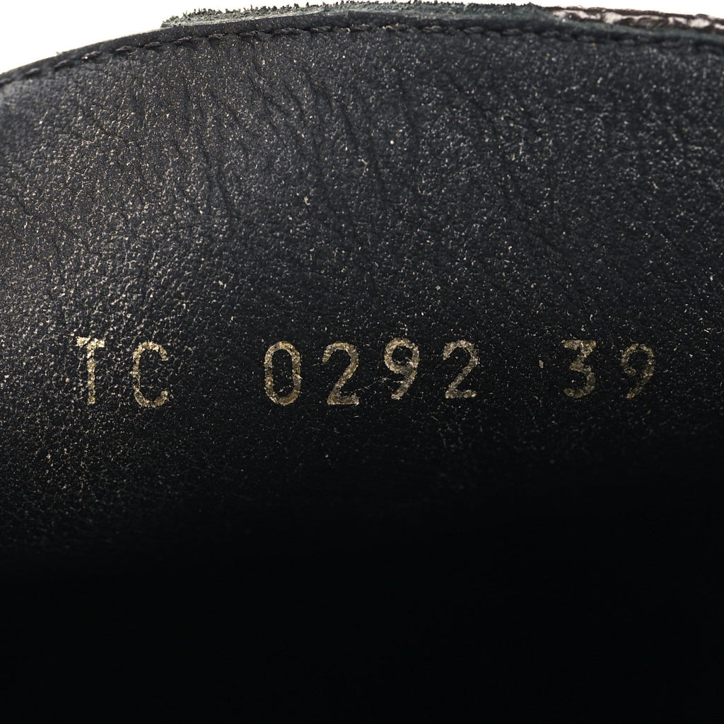 Louis Vuitton Patent Monogram Womens Cosy Flat Comfort Clog Mules 39 Brown