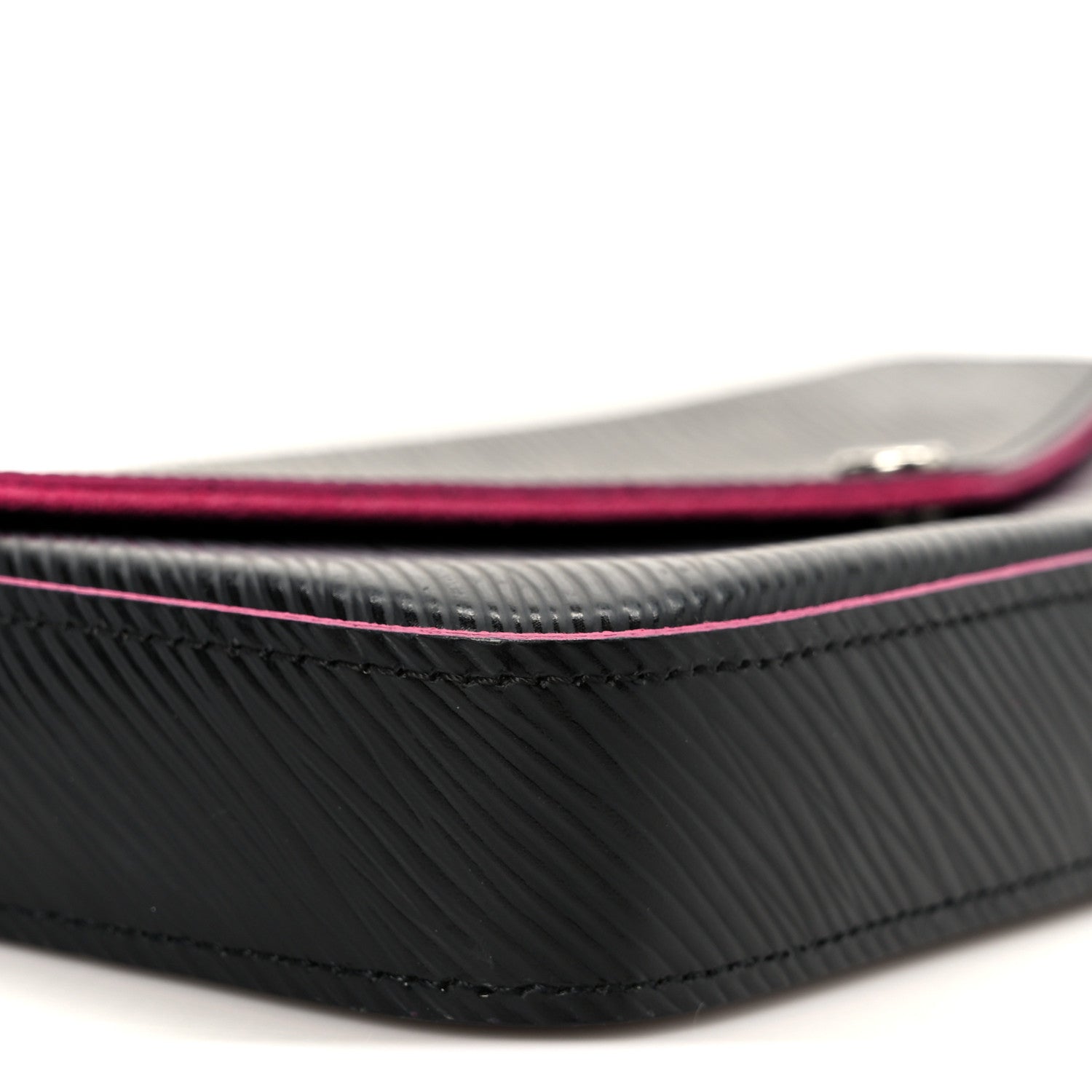 Louis Vuitton Epi Pochette Felicie Black Hot Pink