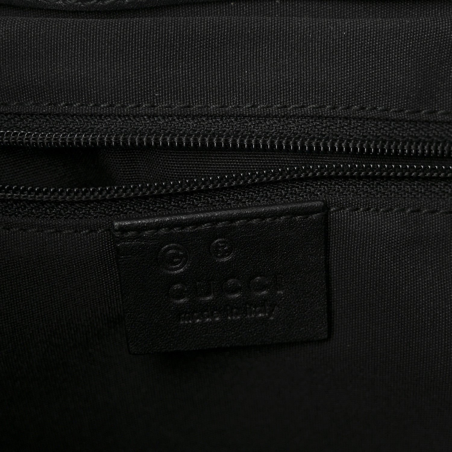 Gucci Monogram Drawstring Shoulder Bag Green