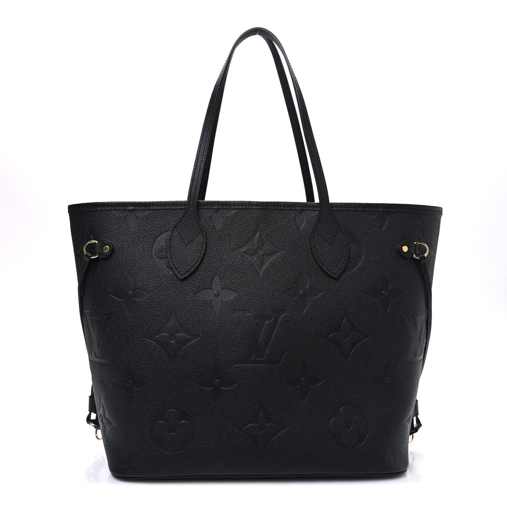 Louis Vuitton Empreinte Monogram Giant Neverfull MM Black