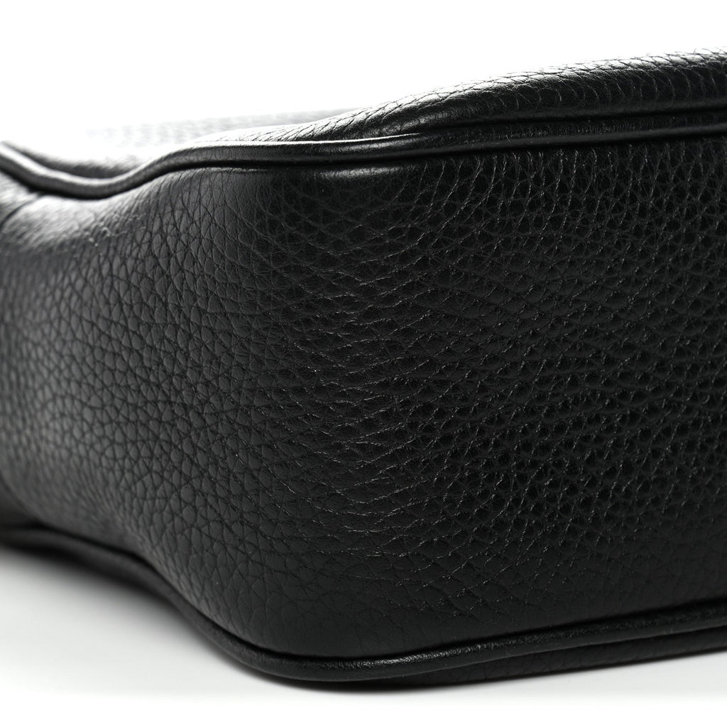Gucci Pebbled Calfskin Small Soho Disco Bag Black