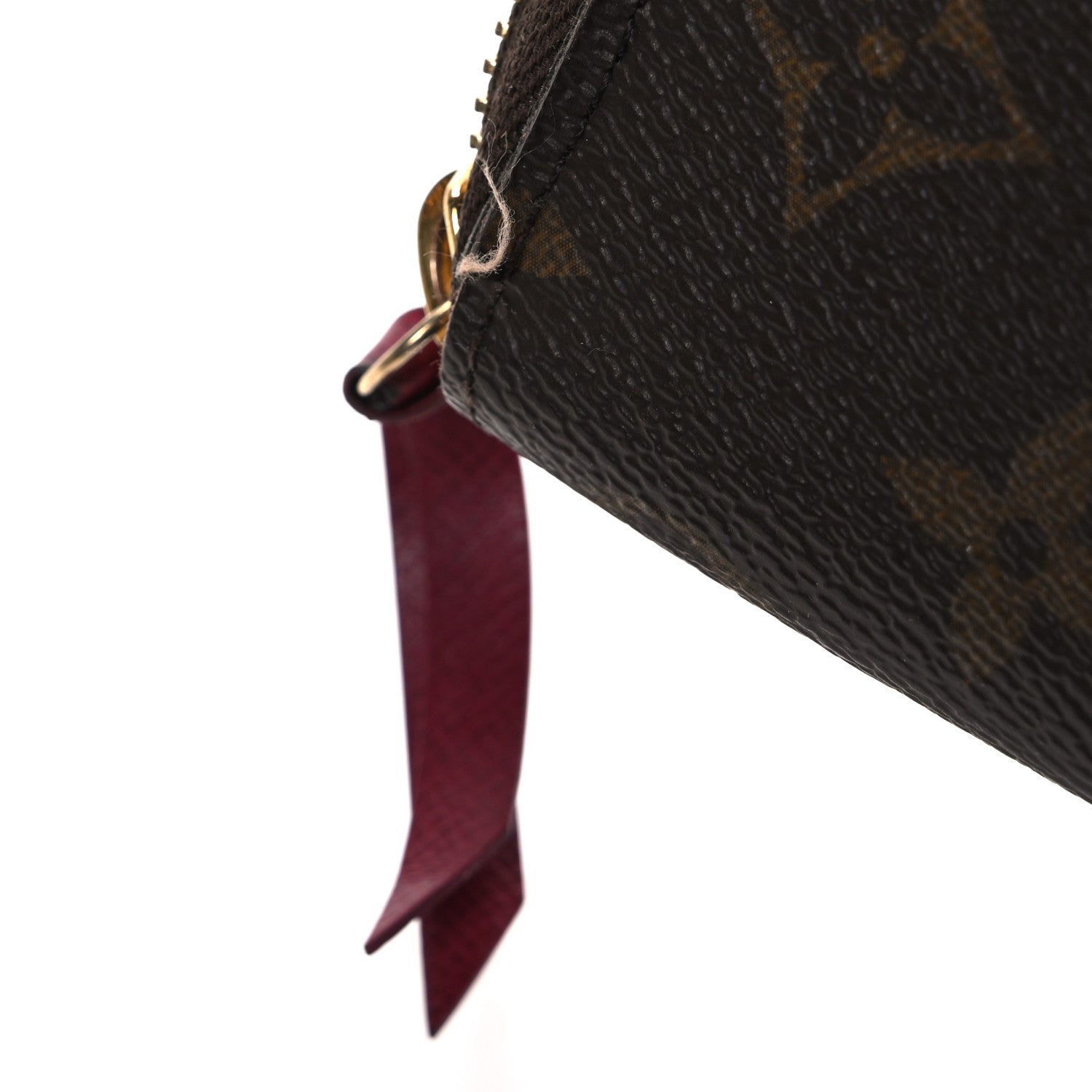 Louis Vuitton Monogram Clemence Wallet Fuchsia