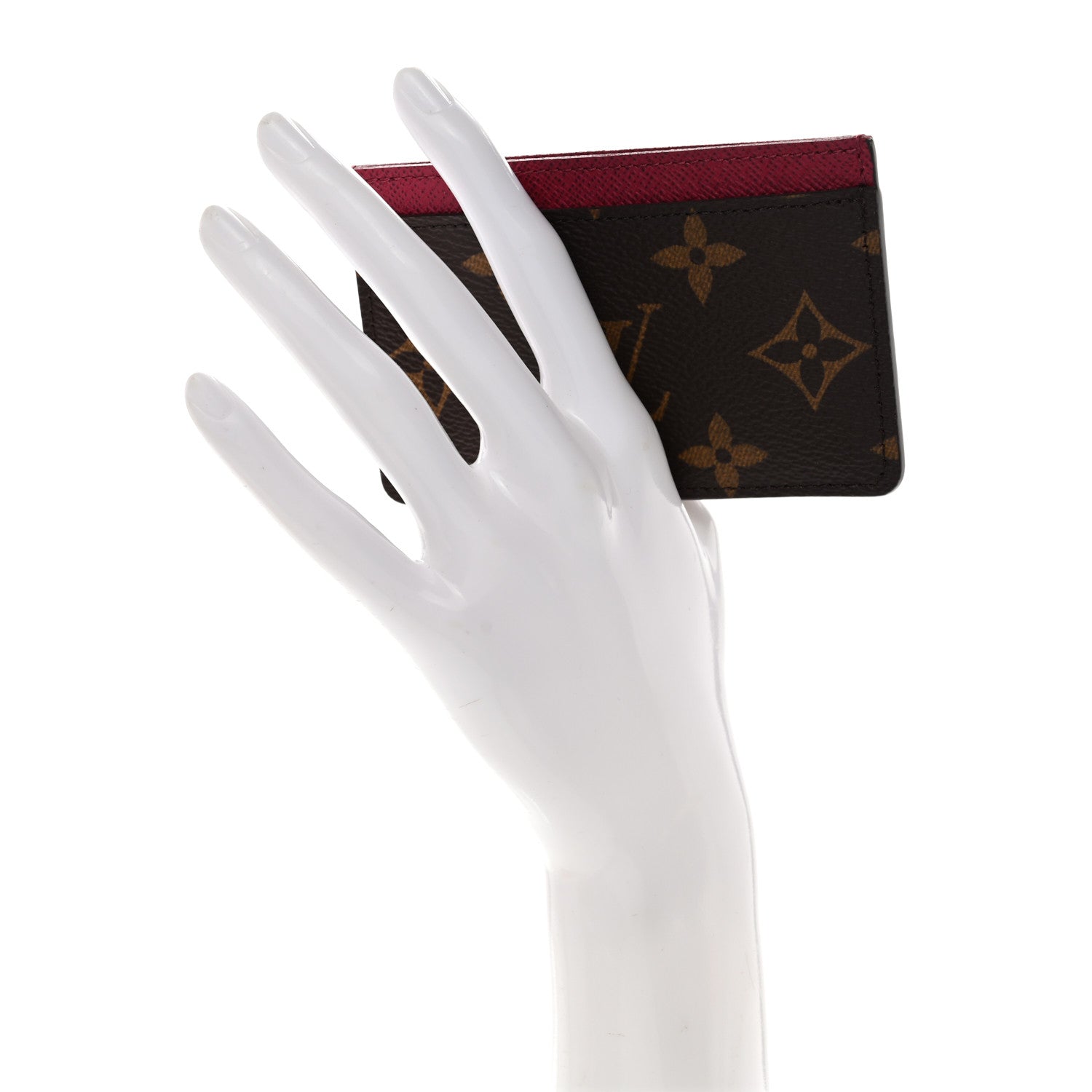 Louis Vuitton Monogram Card Holder Fuchsia