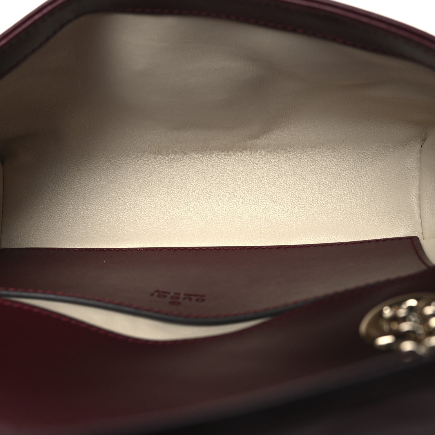 Gucci Calfskin Matelasse Small GG Marmont Shoulder Bag Rosso Ancora