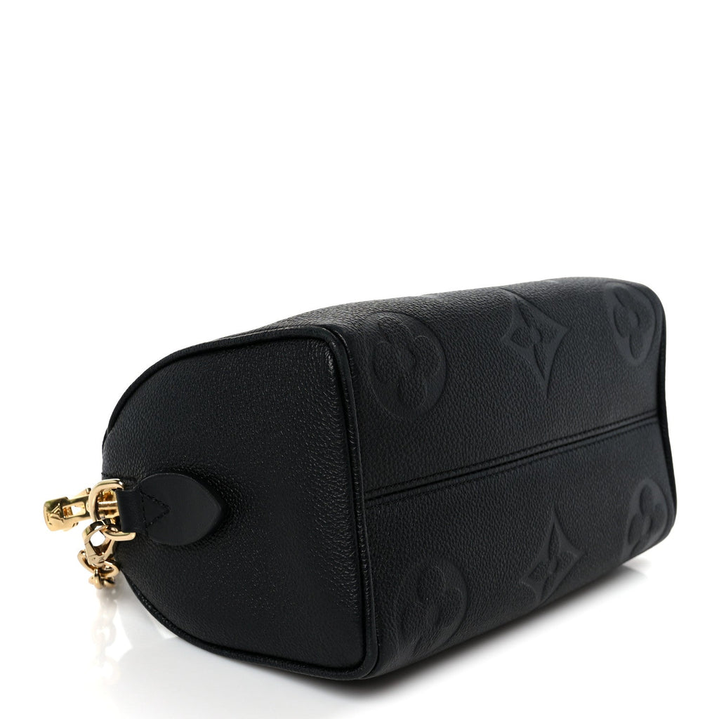 Louis Vuitton Empreinte Monogram Giant Speedy Bandouliere 20 Black