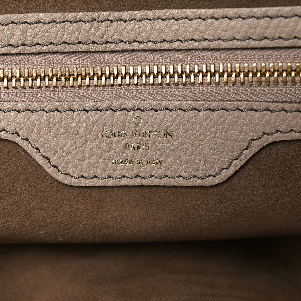 Louis Vuitton Mahina L Taupe
