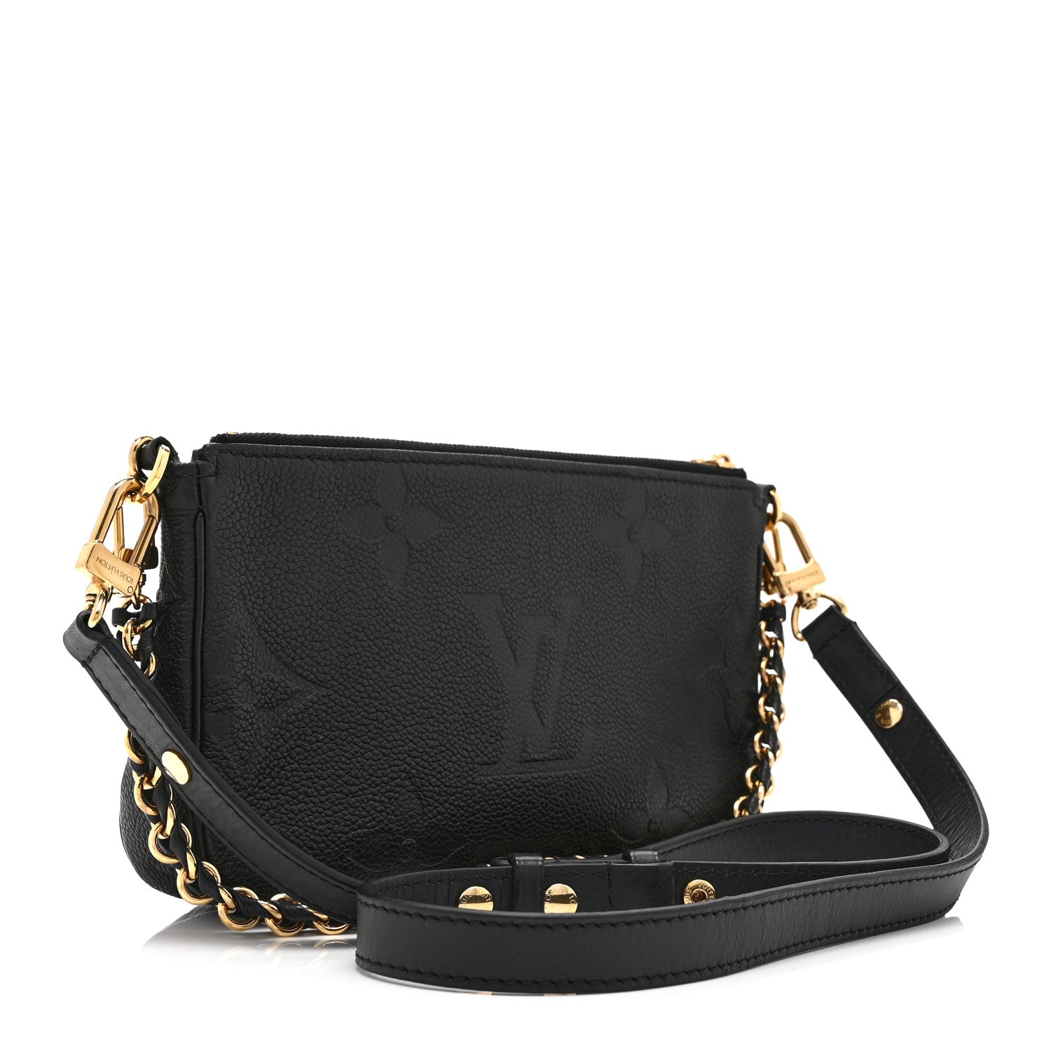 Louis Vuitton Empreinte Monogram Giant Multi Pochette Accessories Black