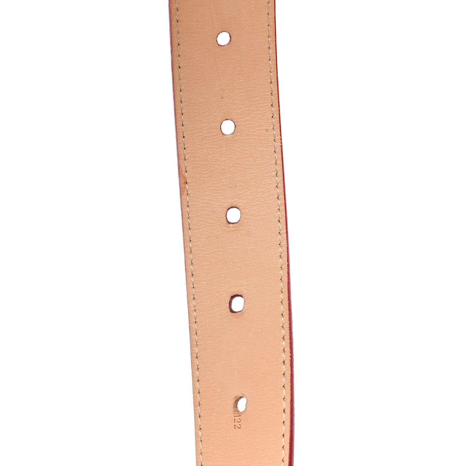 Louis Vuitton Vernis Ceinture 30mm Belt 90 36 Rouge