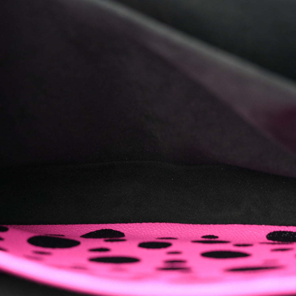 Louis Vuitton LV x YK Empreinte Monogram Giant Pochette Metis Black Fuchsia