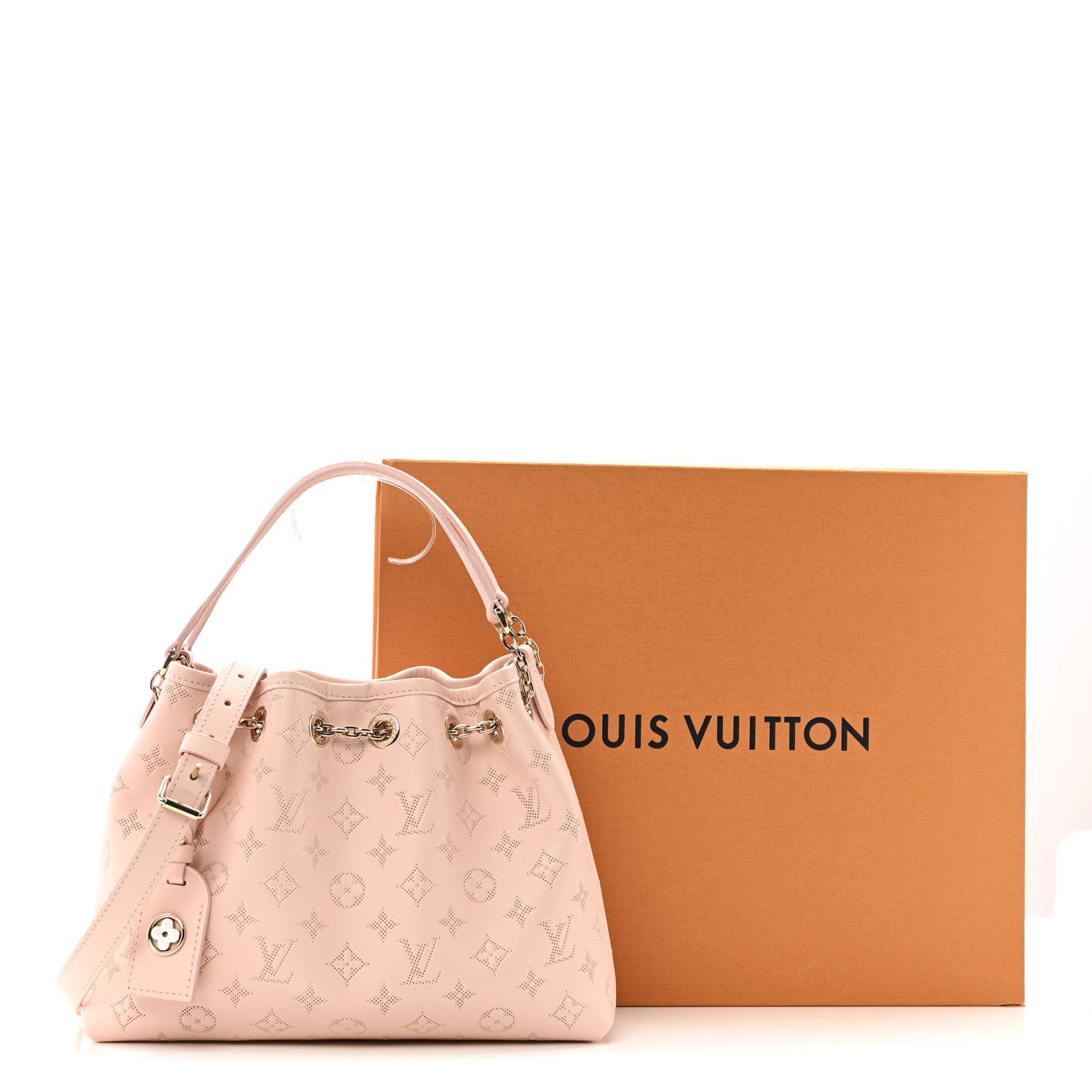 Louis Vuitton Embossed Monogram LV Bundle Jasmine Pink