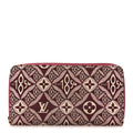 Louis Vuitton Jacquard Since 1854 Zippy Wallet Bordeaux