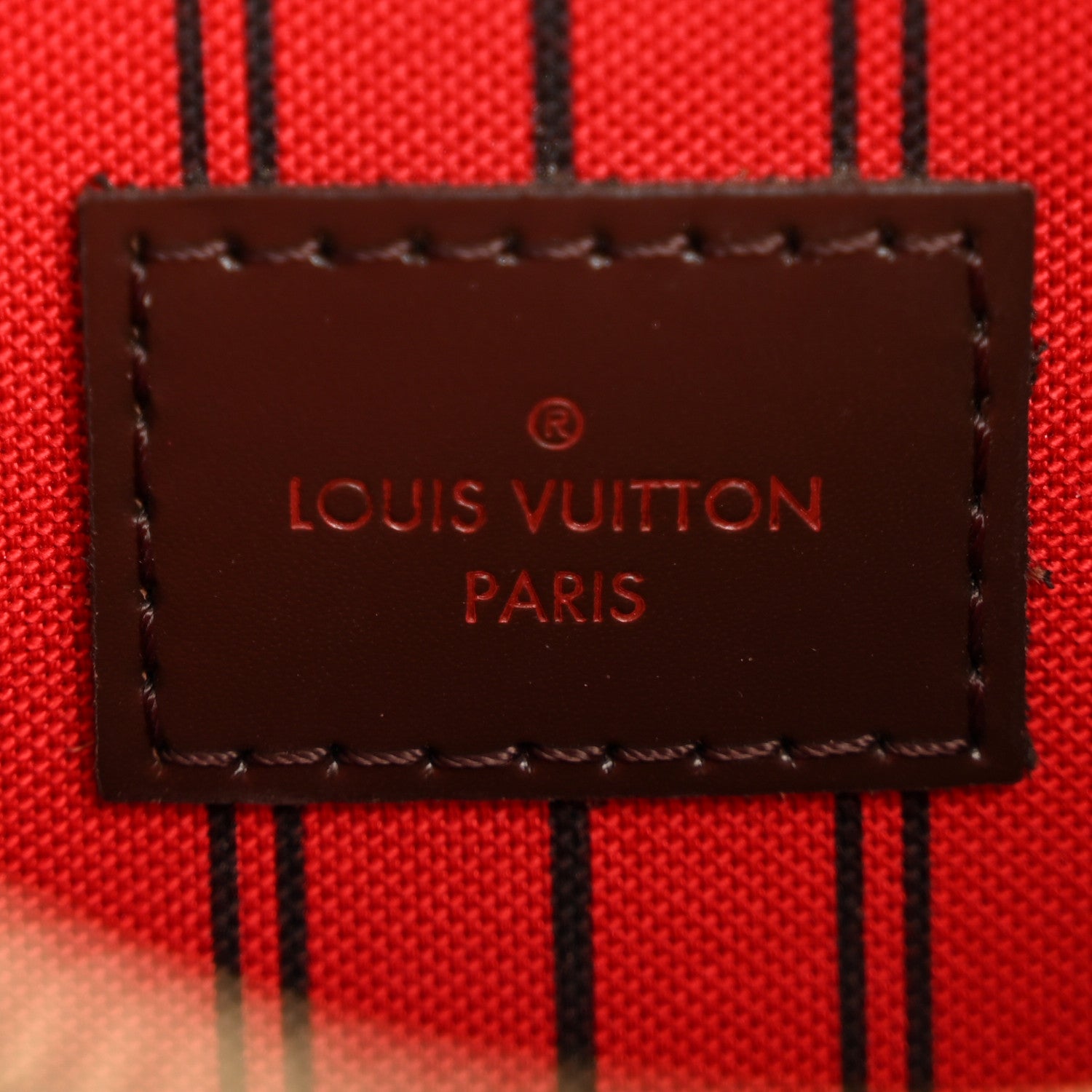 Louis Vuitton Damier Ebene Neverfull MM GM Pochette