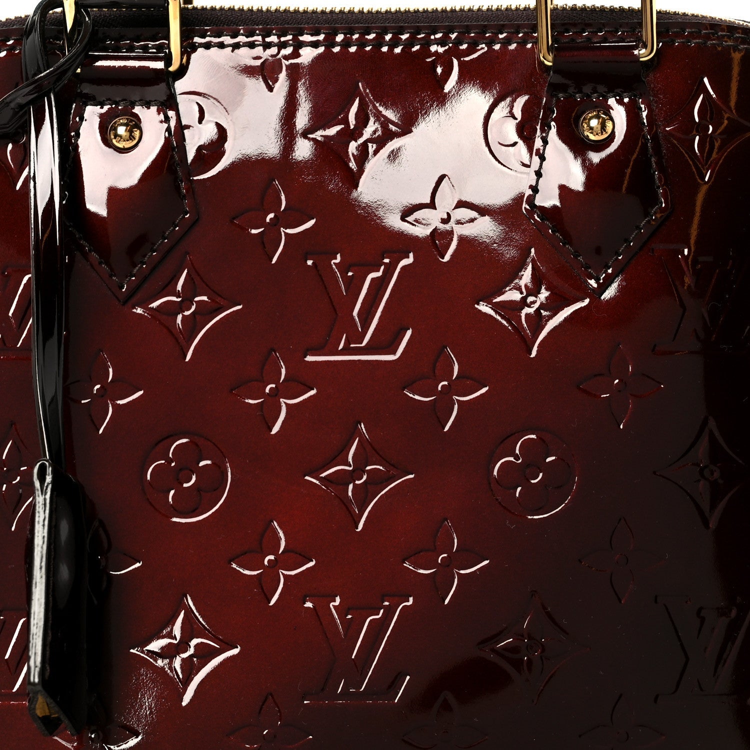 Louis Vuitton Vernis Alma PM Amarante